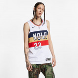 Image of Anthony Davis (NBA) Icon Edition Swingman (New Orleans Pelicans) Men's Nike NBA Connected Jersey Blue