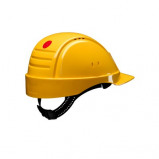 Afbeelding van 3M Peltor G3000DUV GU Veiligheidshelm met pinlock Geel Leren sweatband