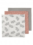 Image de HEMA 3 Linges En Coton (ocre)