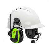 Afbeelding van 3M Peltor Alert Flex Headset Gehoorkap Met Helmbevestiging Rood Communicatie Gehoorkappen