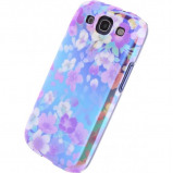 Afbeelding van Xccess Oil Cover Samsung Galaxy SIII I9300 Yellow Flower
