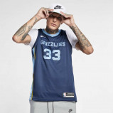 Image of Memphis Grizzlies Nike Icon Edition Swingman Men's NBA Shorts Blue