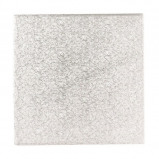 Afbeelding van Cakeboard Zilver Vierkant 28cm