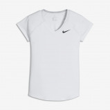 Image of NikeCourt Pure Women's Tennis Top White