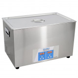 Abbildung von 6,5 Liter Ultraschallreiniger Palssonic 150 W, Edelstahl, 40 kHz, 300 W Heizleistung, Ultraschallbad 325 x 180 x 280 mm