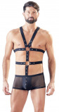 Afbeelding van 3 Delige Wetlook String Set, Zwart Van Svenjoyment Underwear