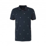 Afbeelding van edc Men Aop Polo met allover zebra print