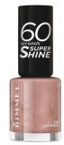 Afbeelding van Rimmel 60 Seconds Supershine Nailpolish 510 Euphoria Nagellak Make up