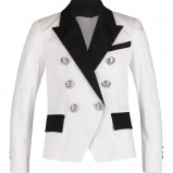 Afbeelding van Balmain 6k2094 Kindercolbert Wit