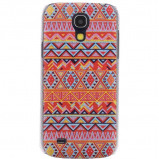 Afbeelding van Xccess Cover Samsung Galaxy S4 I9500/I9505 Orange Aztec