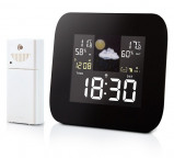 Afbeelding van Alecto Draadloos weerstation met buitensensor zwart WS 1850