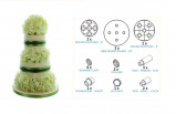 Afbeelding van CakeFrame Pouring Kit (voor Zwevende Taarten)