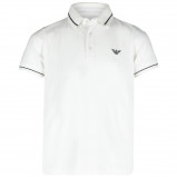 Afbeelding van Armani 3G4F65 kinder polo wit