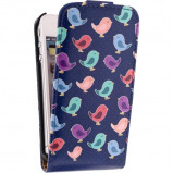 Afbeelding van Mobilize Ultra Slim Flip Case Apple iPhone 5/5S/SE Birdy