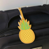 Afbeelding van Ananas kofferlabel van Kikkerland