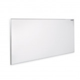 Abbildung von 1100 Watt Infrarotheizung, 120 x 90 x 2,2 cm, Wandmontage, Aluminium, wei?, mit / ohne Thermostat