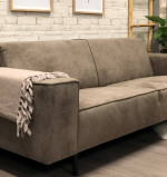 Afbeelding van 3 Zitsbank ecoleer Montana cognac