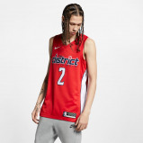 Image of John Wall Icon Edition Swingman (Washington Wizards) Men's Nike NBA Connected Jersey Red