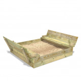 Abbildung von Fatmoose Sandkasten SandSeat mit Klappdeckel in zwei Größen erhältlich