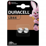 Afbeelding van Batterij Duracell knoopcel 2xLR44 alkaline Ø11,6mm 2 stuks Knoopcelbatterijen