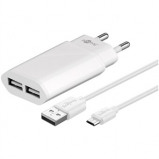 Bild av "USB typ A till Micro B USB, 5 pin 0,5m"