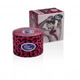 Afbeelding van Cure Tape Art 5 x leopard pink/black 1 stuk