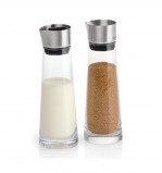Afbeelding van Blomus Macchiato Melk en suikerset Transparant