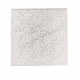 Afbeelding van Cakedrum Zilver Vierkant 22,5cm