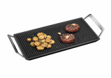Afbeelding van AEG A9HL33 Plancha Grillplaat 22x43x1.8 cm Gegoten Aluminium/Zwart