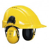Afbeelding van 3M Peltor Optime II H520P3E Gehoorkap Met Helmbevestiging Groen Passieve Gehoorkappen