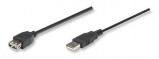 Bild av "USB kabel 2.0 A hane till A hona 5 Meter"