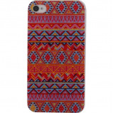 Afbeelding van Xccess Cover Apple iPhone 5/5S/SE Orange Aztec